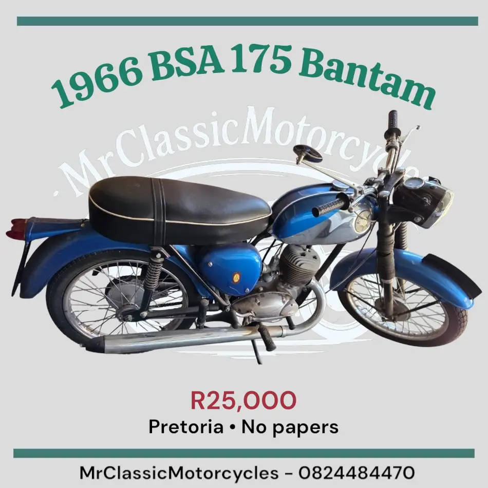 1966 BSA Bantam 175 Two Stroke