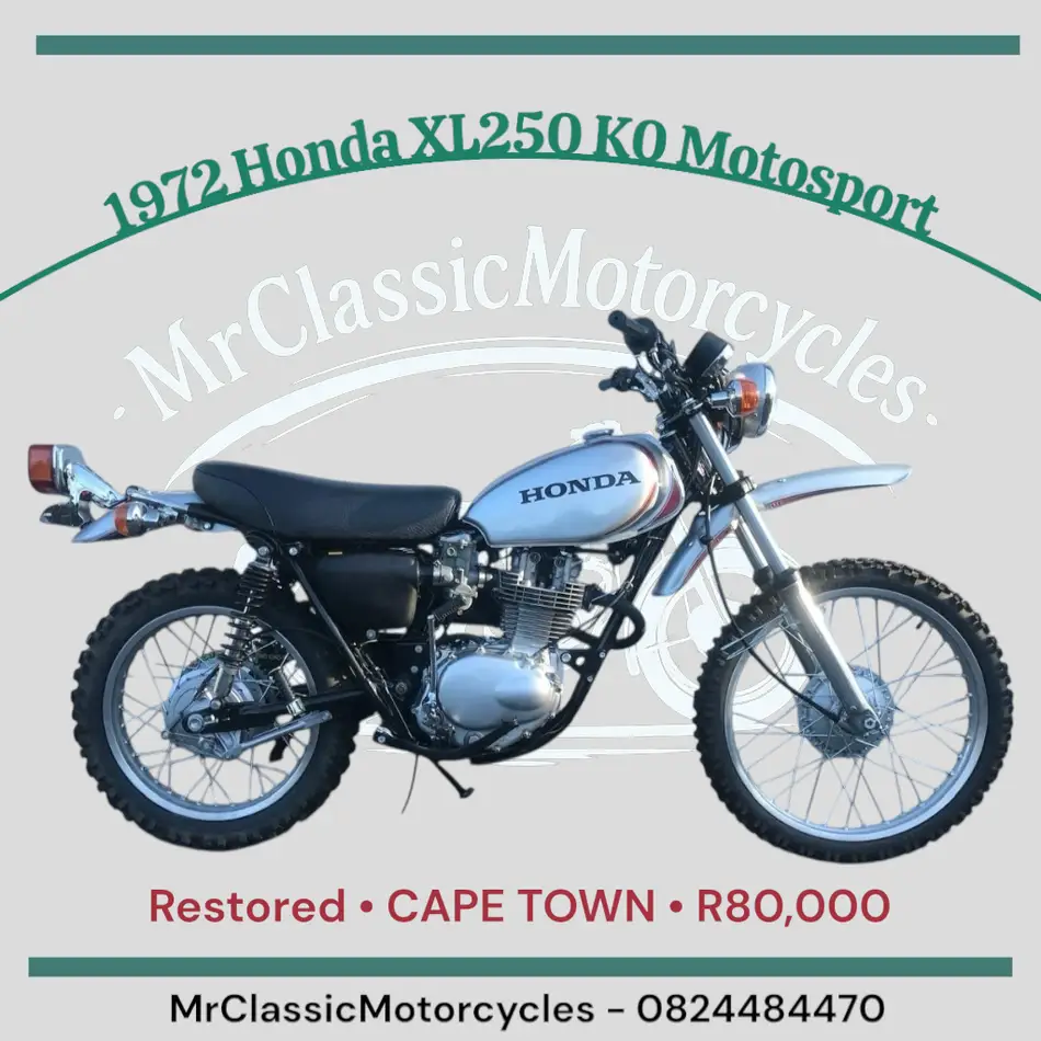 1972 Honda XL250 K0