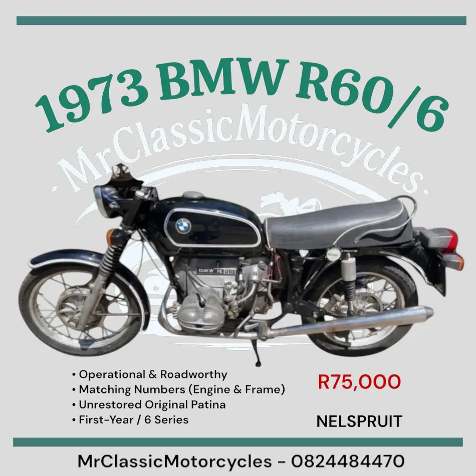 1973 BMW R60/6