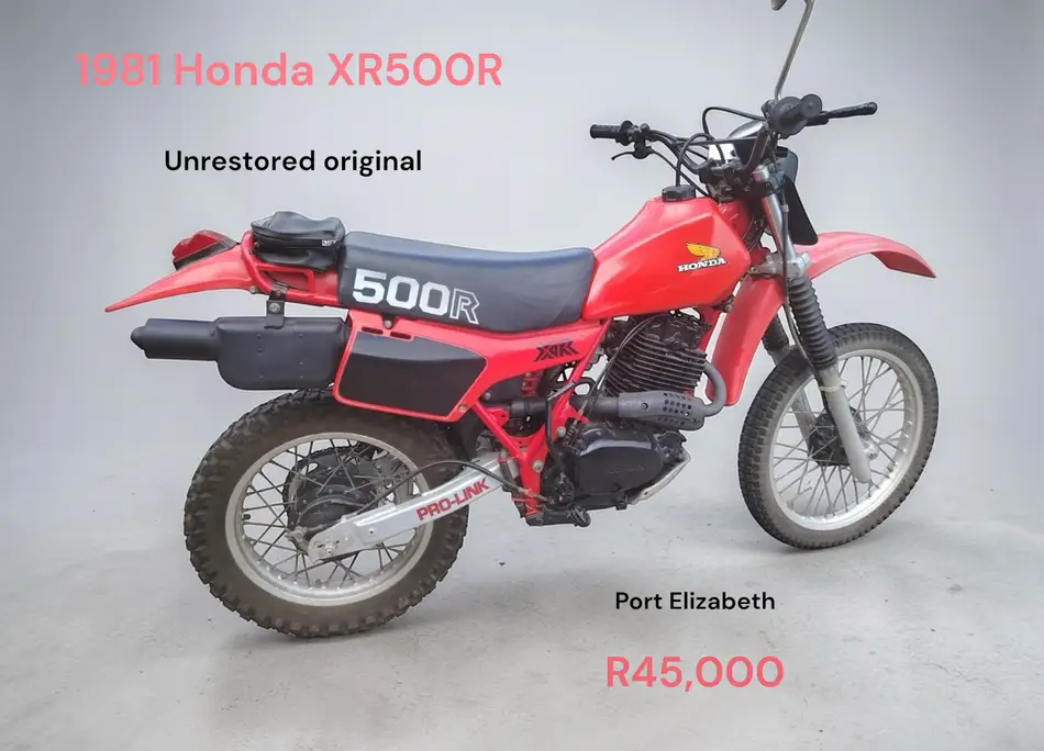 1981 Honda XR500R