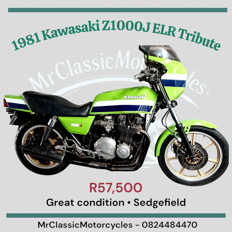1981 Kawasaki Z1000J Eddie Lawson Replica Tribute