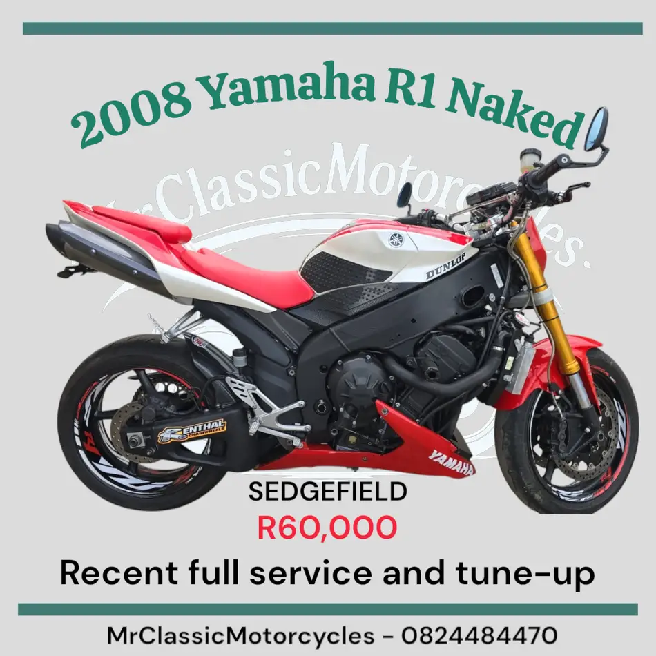 2008 Yamaha R1 Naked