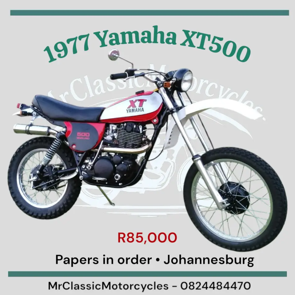 1977 Yamaha XT500