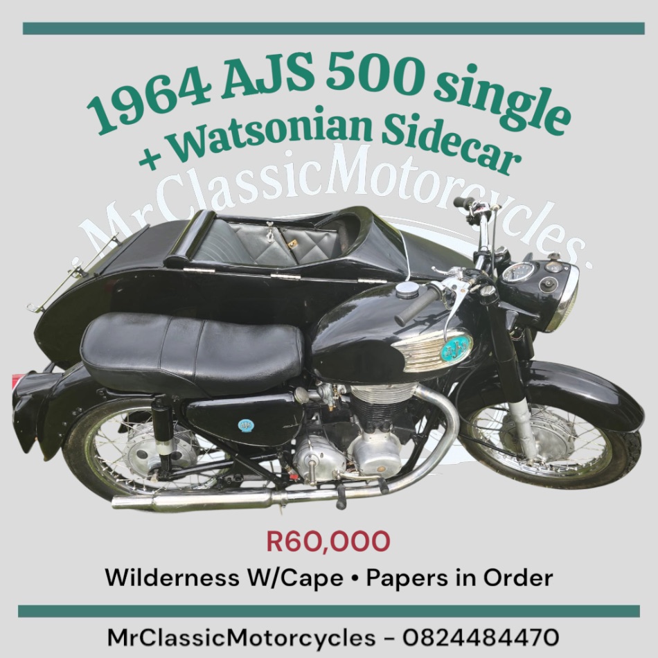 1964 AJS and Sidecar