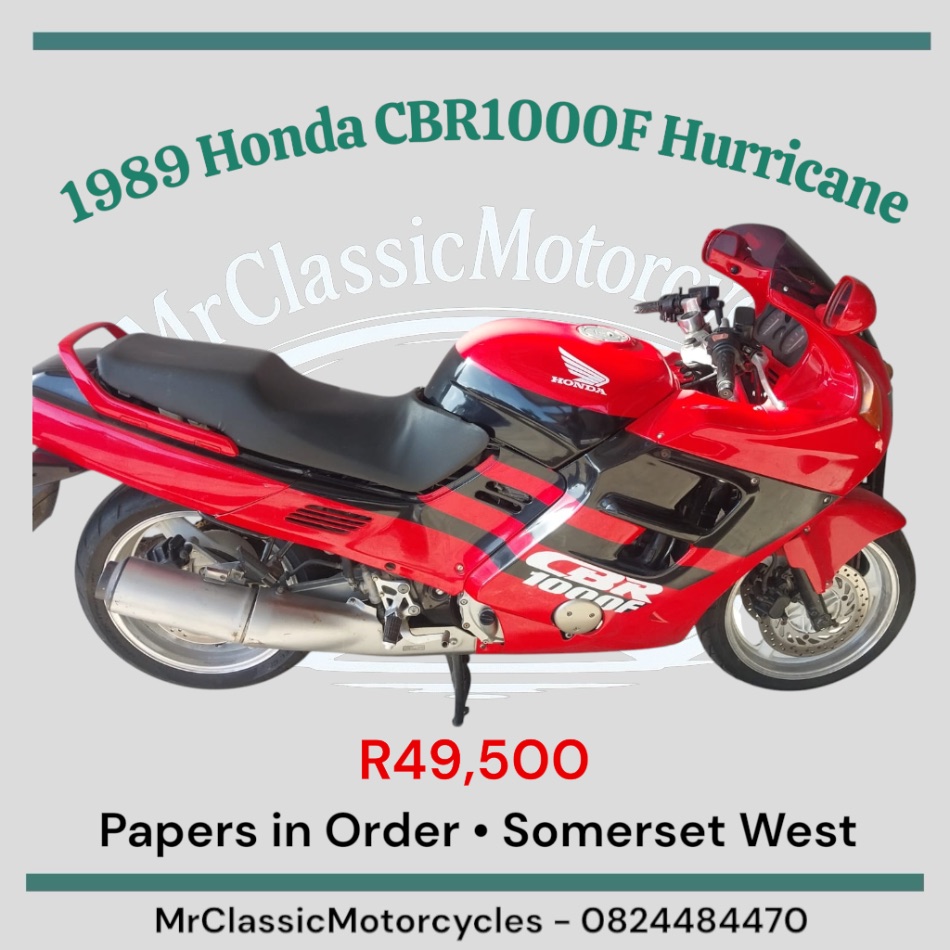 1989 Honda CBR1000F Hurricane