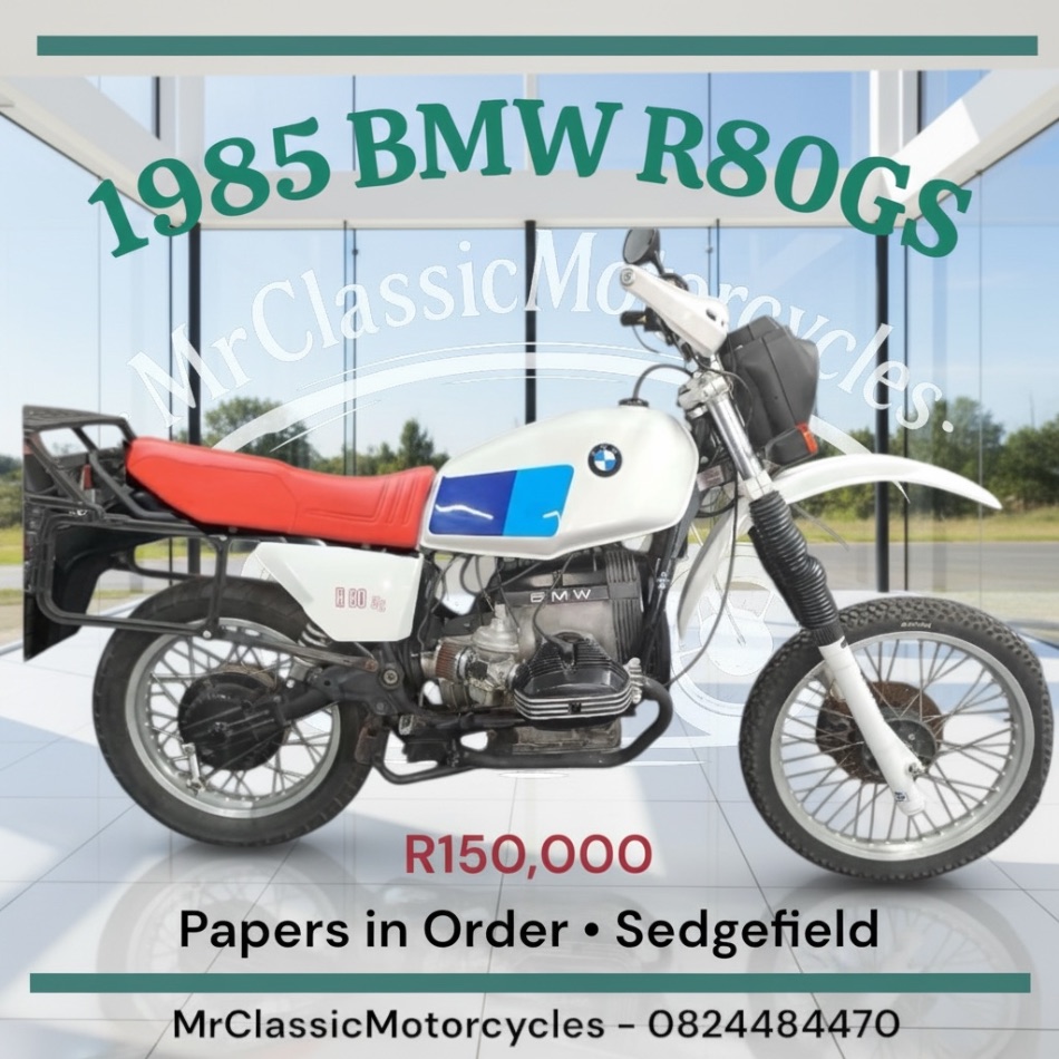 1985 BMW R80GS