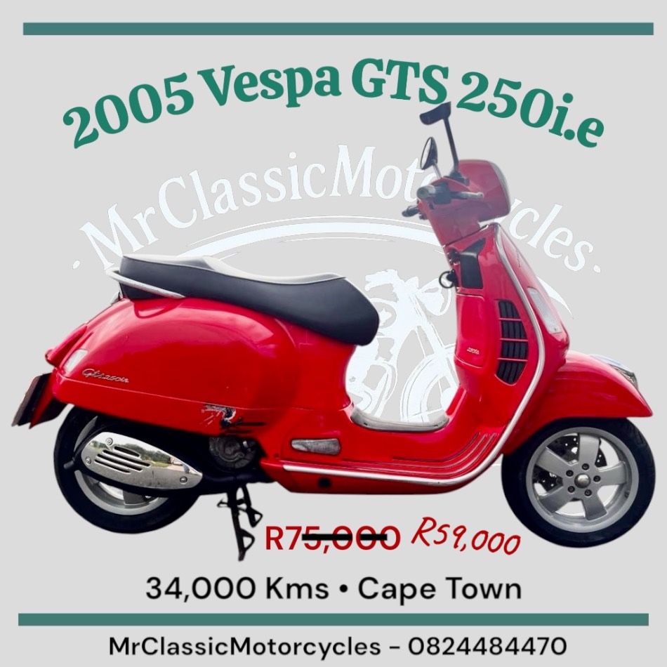 2005 Vespa GTS 250i.e