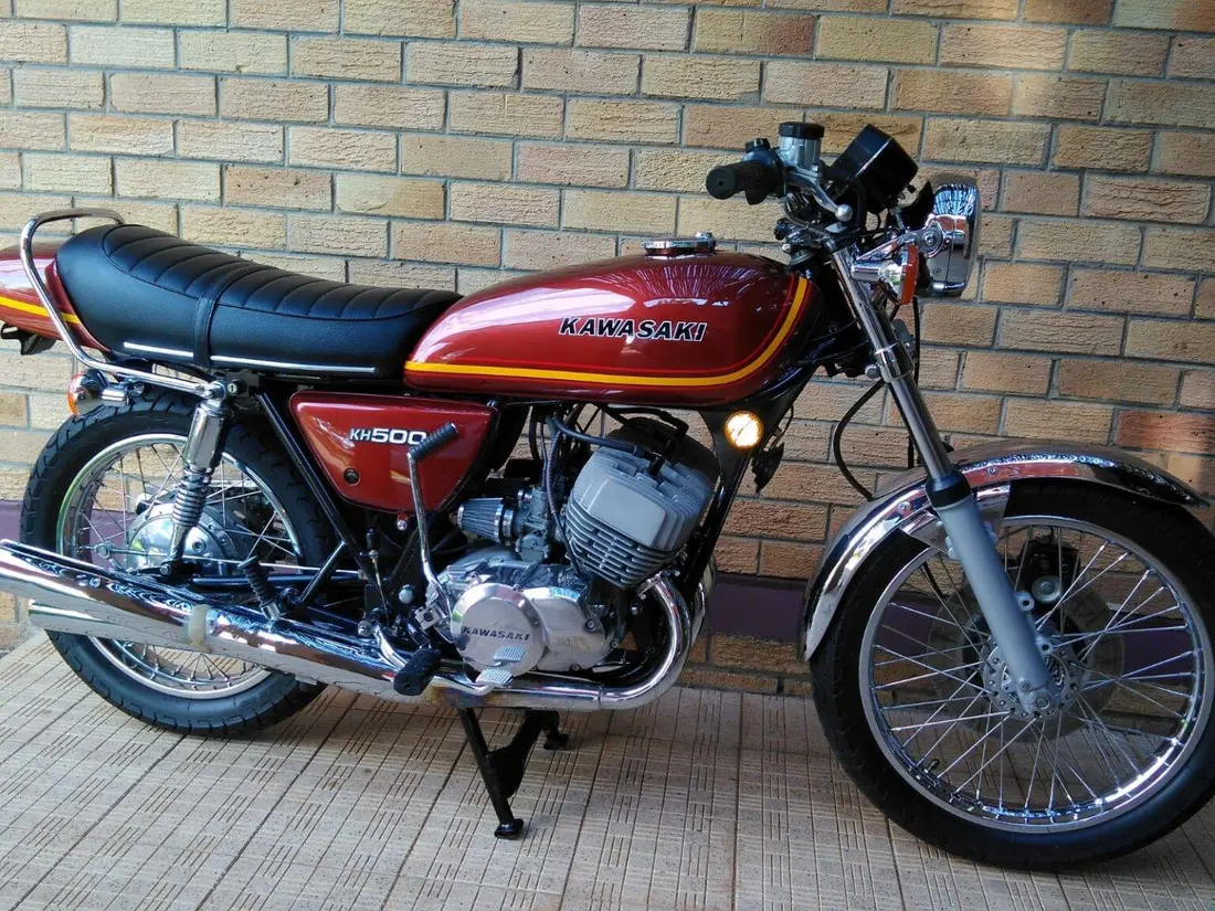 1976 Kawasaki KH500 Two Stroke Triple